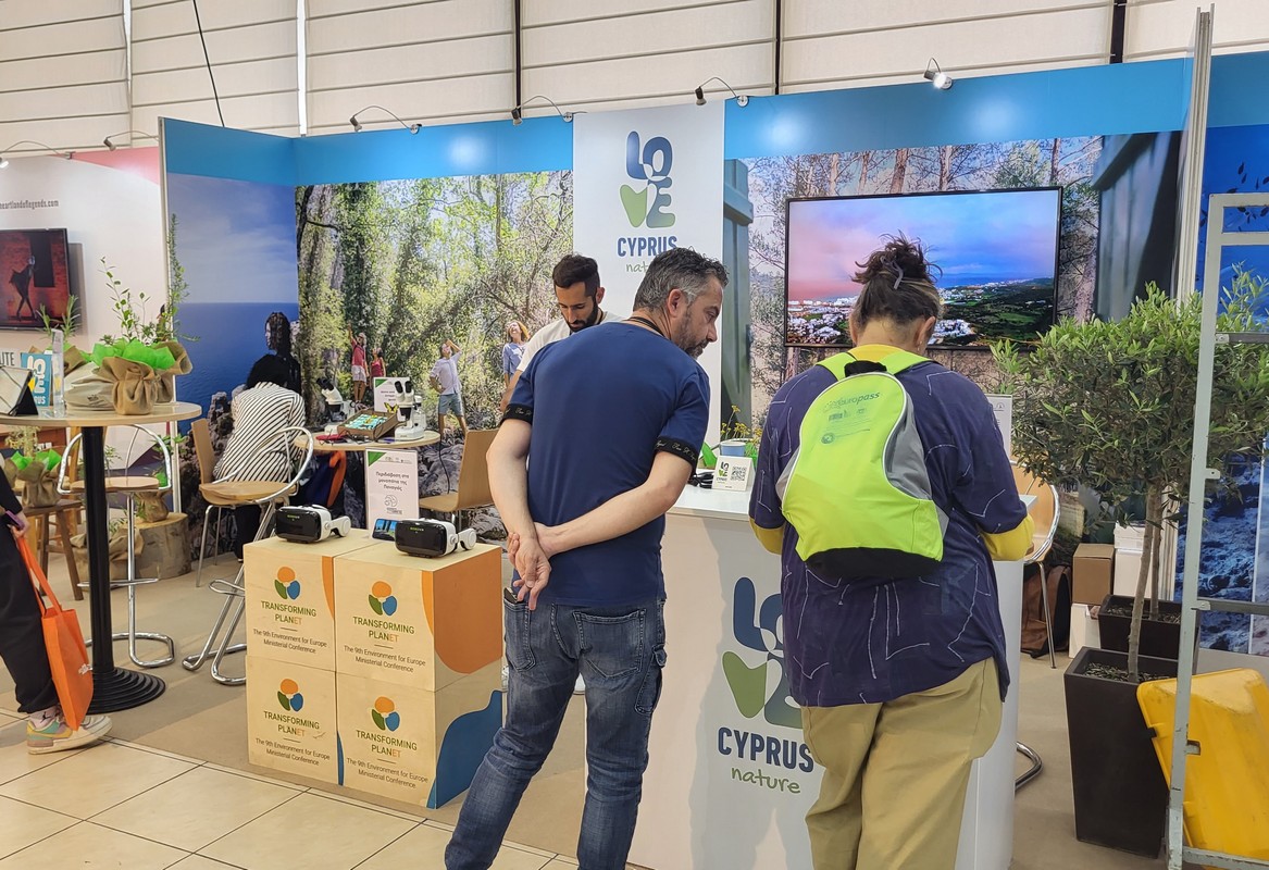 Συμμετοχή της Μονάδας Εκπαίδευσης για το Περιβάλλον και την Αειφόρο Ανάπτυξη στην 24η Διεθνή Έκθεση Τουρισμού TravelExpo Cyprus 2023 - 21 Απριλίου 2023